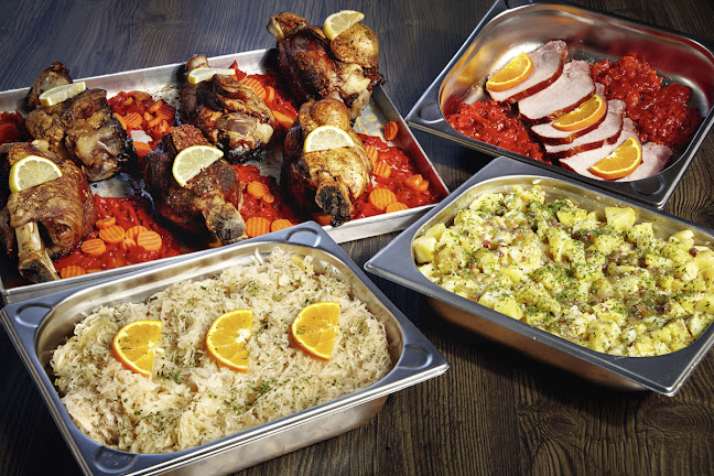 Opinii despre Spanferkelbraterei und Partyservice Rotthausen în Recklinghausen - Gastronomie und Hotellerie