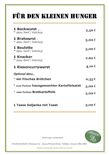 Chausseestraße 43, 16515 Oranienburg