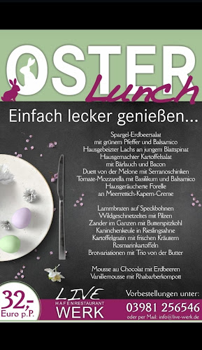 LIVE WERK Das HafenRestaurant - Neustrelitz