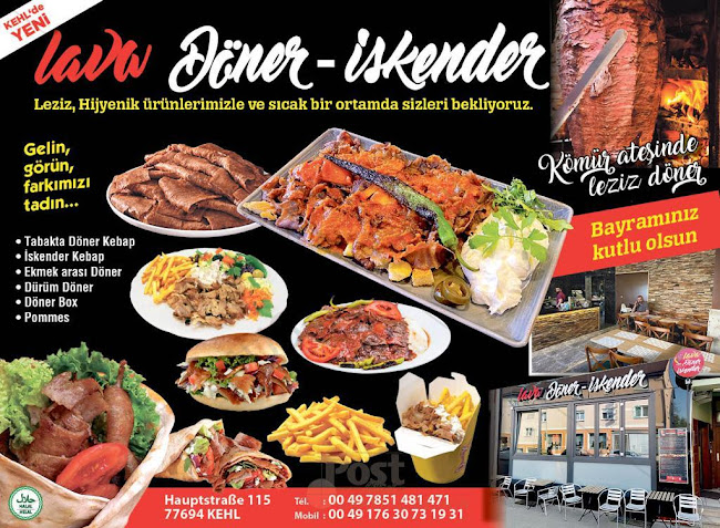 Opinii despre Lava Döner-Iskender în Kehl - Gastronomie und Hotellerie