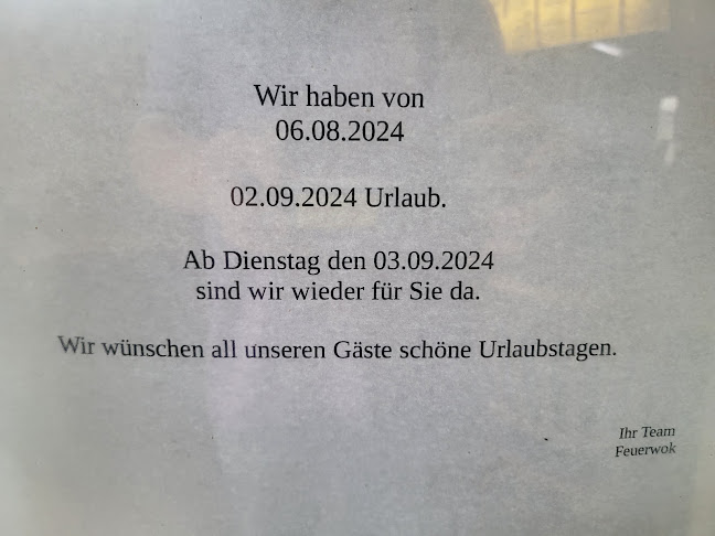 Feuerwok - Gastronomie und Hotellerie