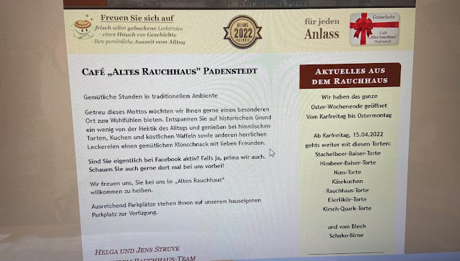 Café Altes Rauchhaus Padenstedt GmbH - Padenstedt