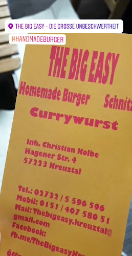 Opinii despre Crossvalley Burgers - 100 % Bio Beef Burger în Kreuztal - Gastronomie und Hotellerie