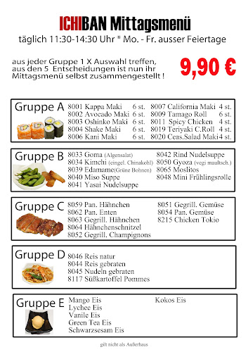 Opinii despre Ichiban Sushi-Grill-Restaurant în Osnabrück - Gastronomie und Hotellerie
