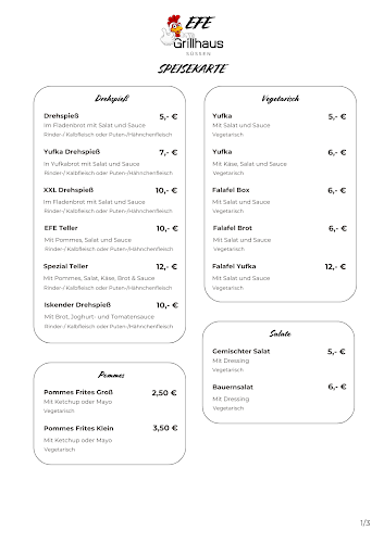 Opinii despre EFE-Grillhaus în Süßen - Gastronomie und Hotellerie