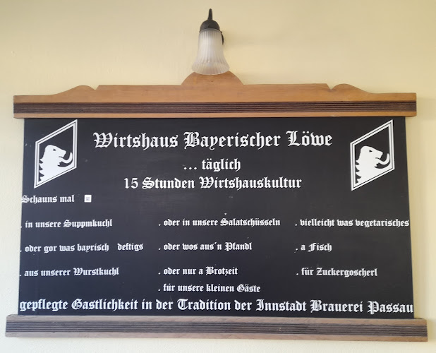 Opinii despre Wirtshaus Bayerischer Löwe în Passau - Gastronomie und Hotellerie