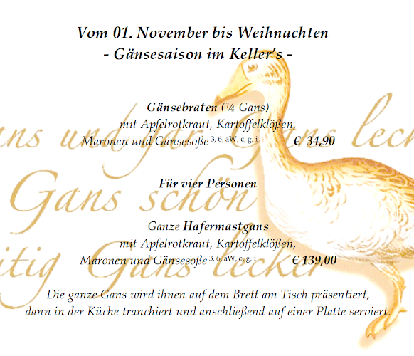 Opinii despre Keller's Weinrestaurant în Mannheim - Gastronomie und Hotellerie