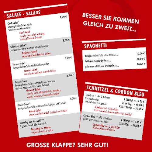 Opinii despre Ka 15 XXL Restaurant în Erfurt - Gastronomie und Hotellerie