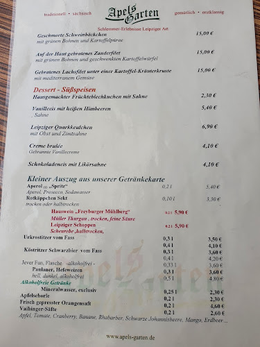 Opinii despre Apels Garten în Leipzig - Gastronomie und Hotellerie
