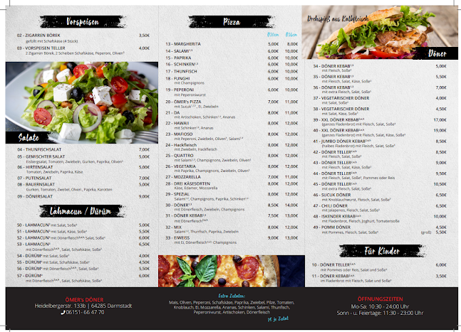 Ömer's Döner, Pizza & Kebap Haus - Darmstadt