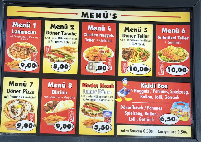 Opinii despre Ke-baps Pizza & Dönerhaus în Werl - Gastronomie und Hotellerie