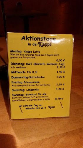 Musikkneipe Klappe - Gastronomie und Hotellerie