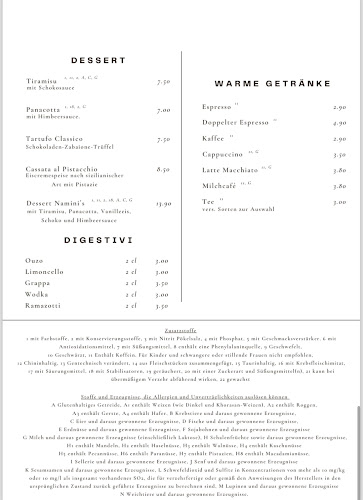 Namini's Restaurant . Düsseldorf - Düsseldorf