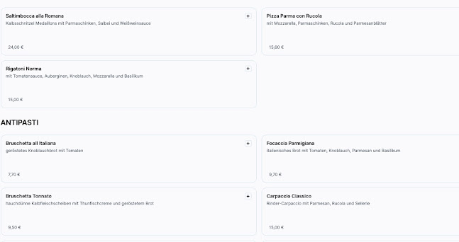 Opinii despre Trattoria Da Capo în Köln - Gastronomie und Hotellerie