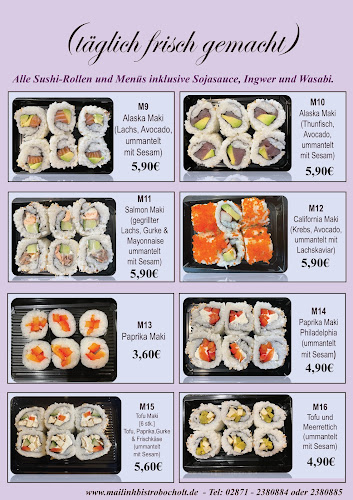 Opinii despre MaiLinh Bistro Bocholt în Bocholt - Gastronomie und Hotellerie