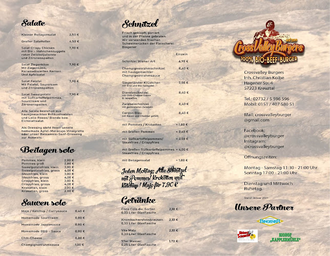 Opinii despre Crossvalley Burgers - 100 % Bio Beef Burger în Kreuztal - Gastronomie und Hotellerie