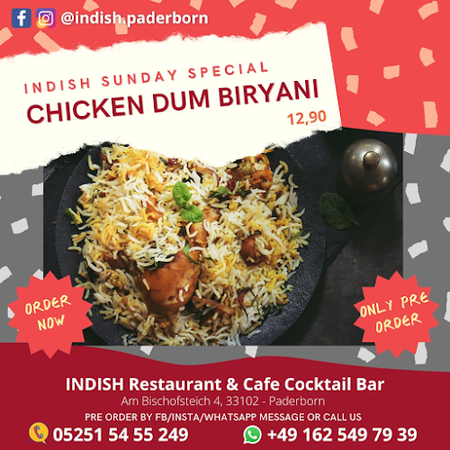 Indish Restaurant & Café Cocktail Bar