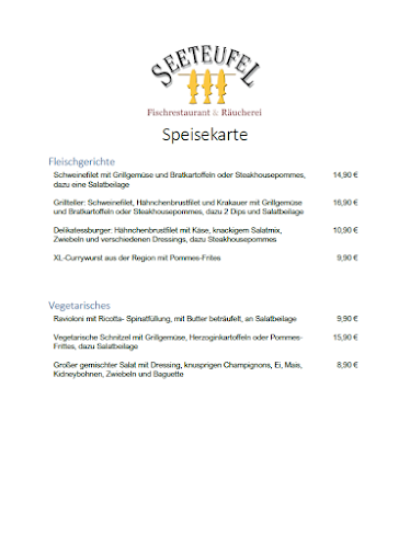 Opinii despre Restaurant Seeteufel GbR în Cuxhaven - Gastronomie und Hotellerie