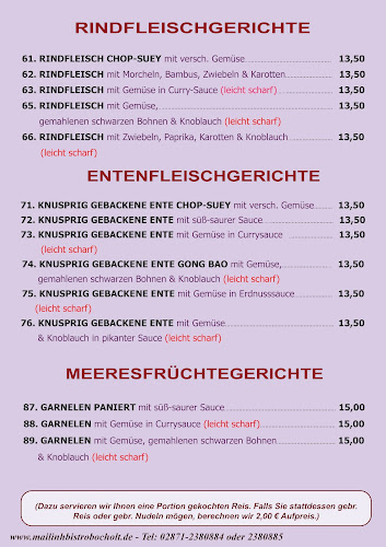 Comentarii opinii despre MaiLinh Bistro Bocholt