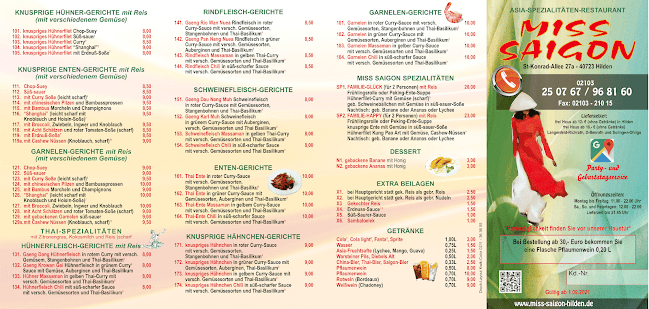 Asia Schnellrestaurant Miss Saigon