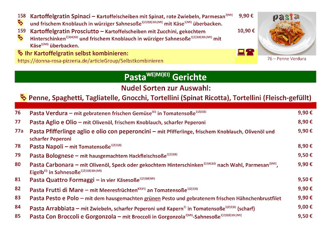 Pizzeria Donna Rosa - Gastronomie und Hotellerie