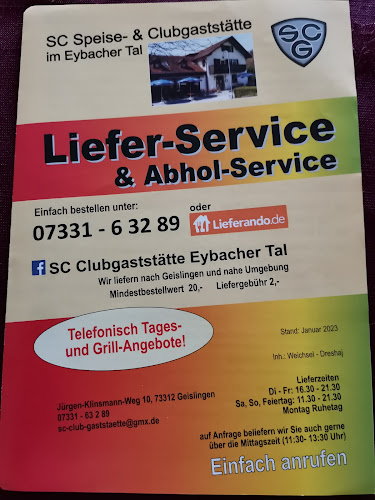 SC Speise- & Clubgaststätte - Gastronomie und Hotellerie