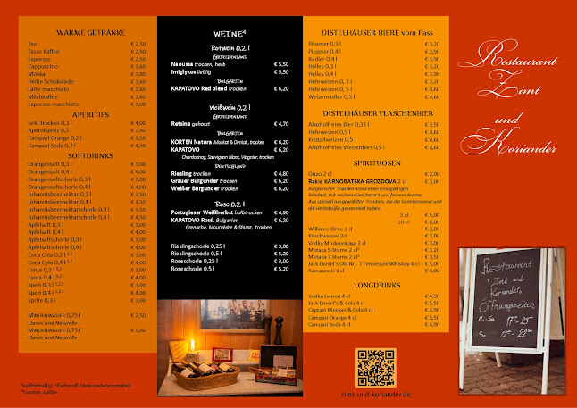 Griechisch-Bulgarisches Restaurant Zimt und Koriander