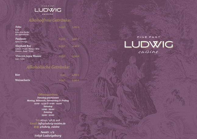 Opinii despre Ludwig Cuisine în Ludwigsburg - Gastronomie und Hotellerie