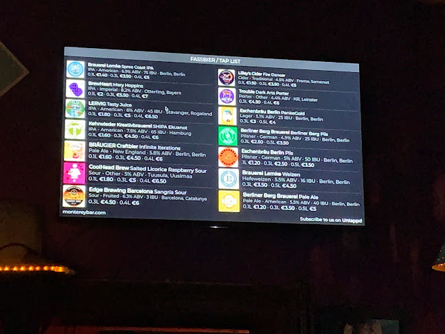 Monterey Bar - Berlin