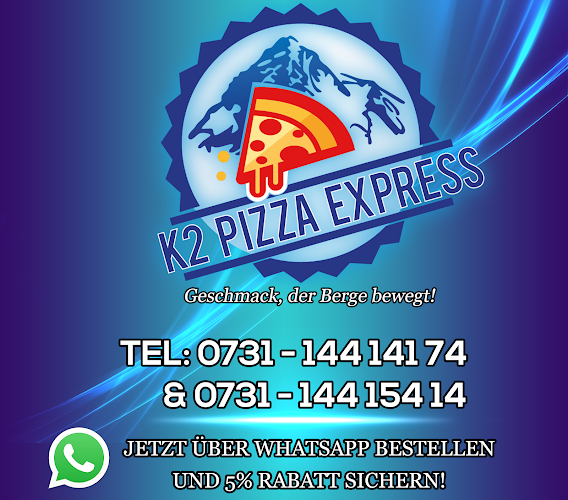 Opinii despre K2 Pizza Burger & co. în Ulm - Gastronomie und Hotellerie