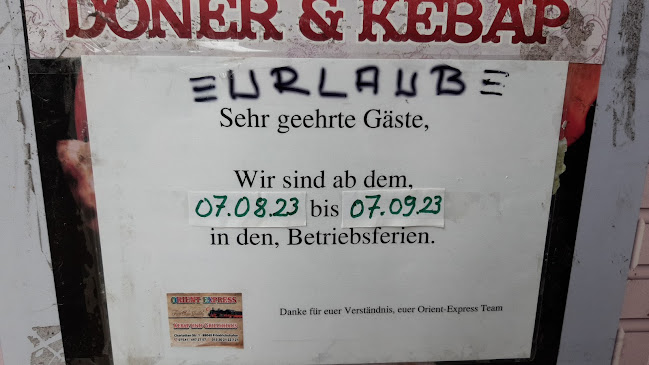 Opinii despre Orient Express în Friedrichshafen - Gastronomie und Hotellerie