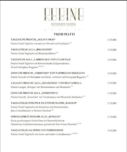 RUBINO Ristorante & Pizzeria - Burgstetten