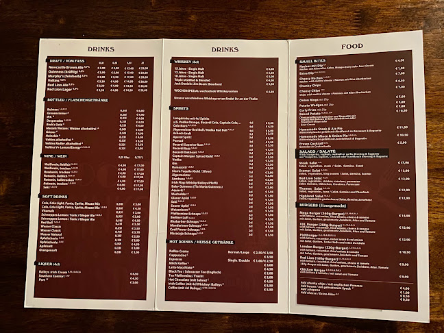 Opinii despre English Pub The Red Lion în Bad Iburg - Gastronomie und Hotellerie