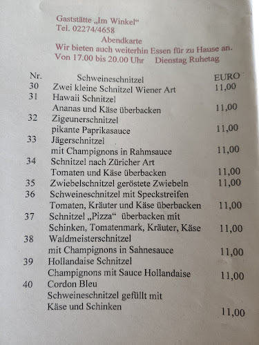 Gaststätte Im Winkel