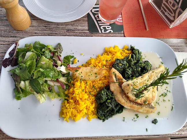 Opinii despre KANU Wildwasser – Terrasse în Markkleeberg - Gastronomie und Hotellerie