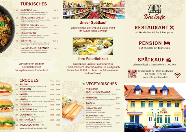 Das Sofa - Restaurant, Hotel und Spätkauf und Lieferdienst