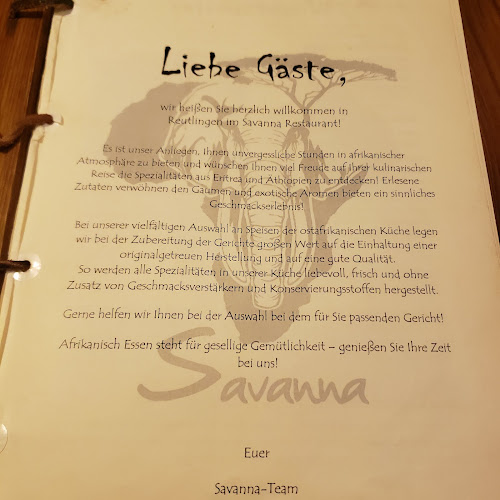 Restaurant Savanna Reutlingen - Reutlingen