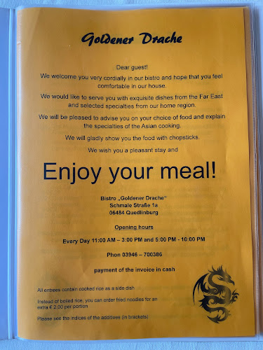 Asia Restaurant Zum Goldenen Drachen - Quedlinburg