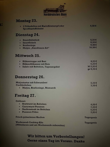 Opinii despre Norddeutsches Haus în Hamburg - Gastronomie und Hotellerie