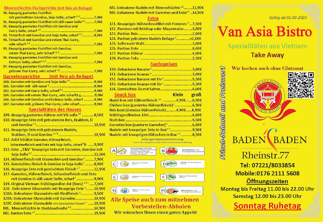 Van Asia Bistro