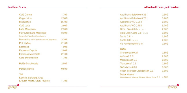 georgs - Café. Galerie. Bar.