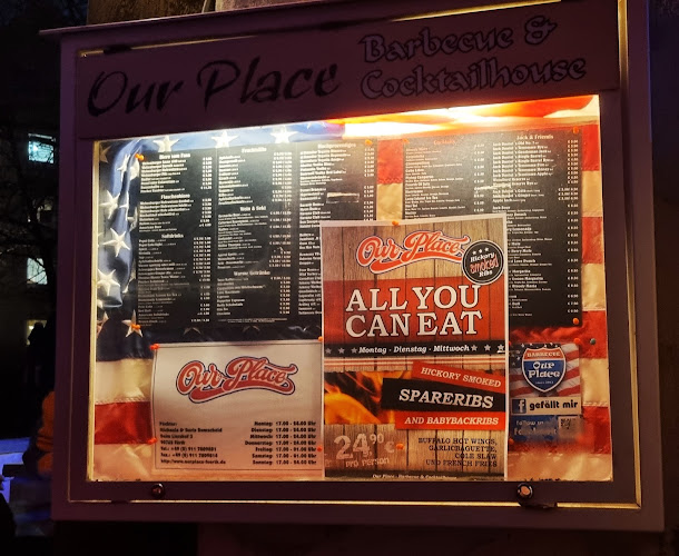 Opinii despre Our Place - Barbecue & Cocktailhouse în Fürth - Gastronomie und Hotellerie