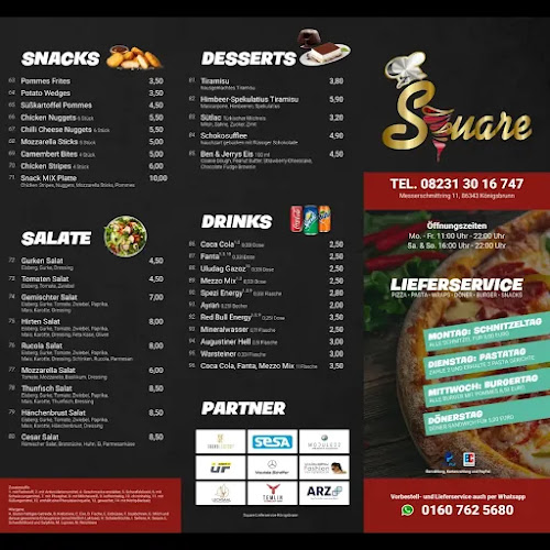 Opinii despre Restaurant Square în Königsbrunn - Gastronomie und Hotellerie