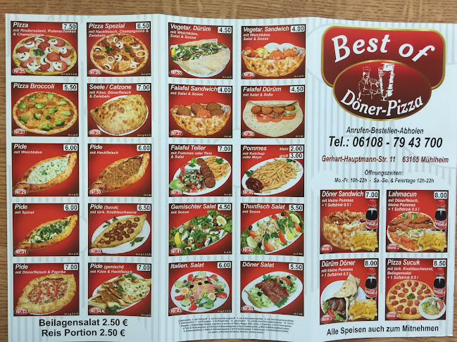 Best of Döner-Pizza - Mühlheim am Main