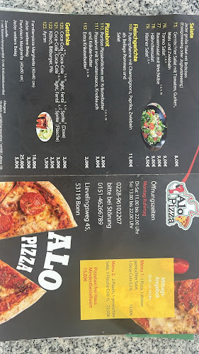 Opinii despre Alo Pizza în Bonn - Gastronomie und Hotellerie