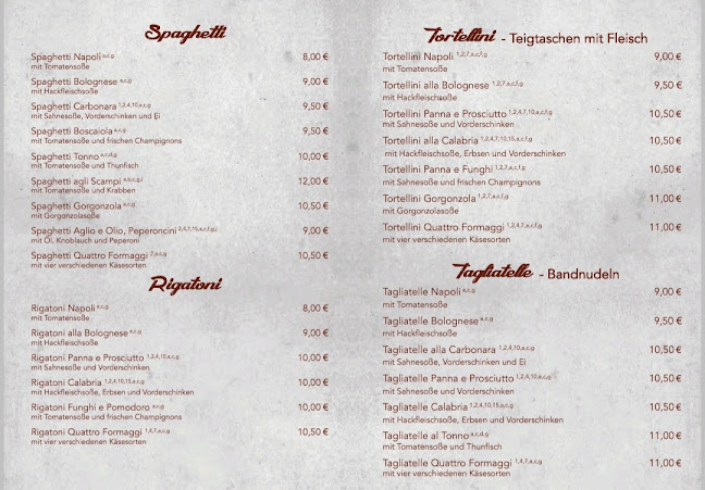 Ristorante Pizzeria Calabria - Eschenburg