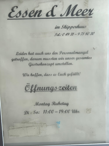 Opinii despre Essen & Meer im Skipperhuus în Norden - Gastronomie und Hotellerie