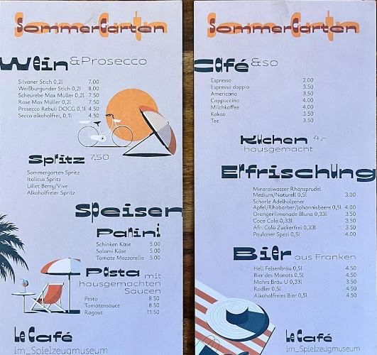 Sommergarten im Spielzeugmuseum