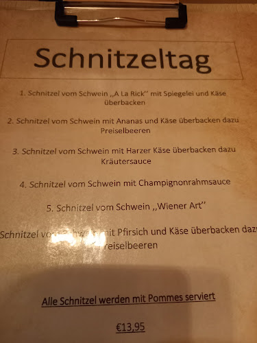 Opinii despre Restaurant Zum Kachelofen în Goslar - Gastronomie und Hotellerie