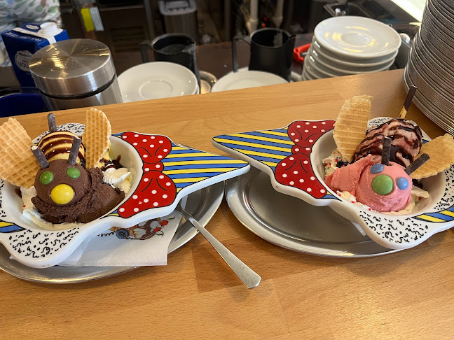 Eiscafé Laterna Magica im Spielzeugmuseum Freinsheim - Gastronomie und Hotellerie